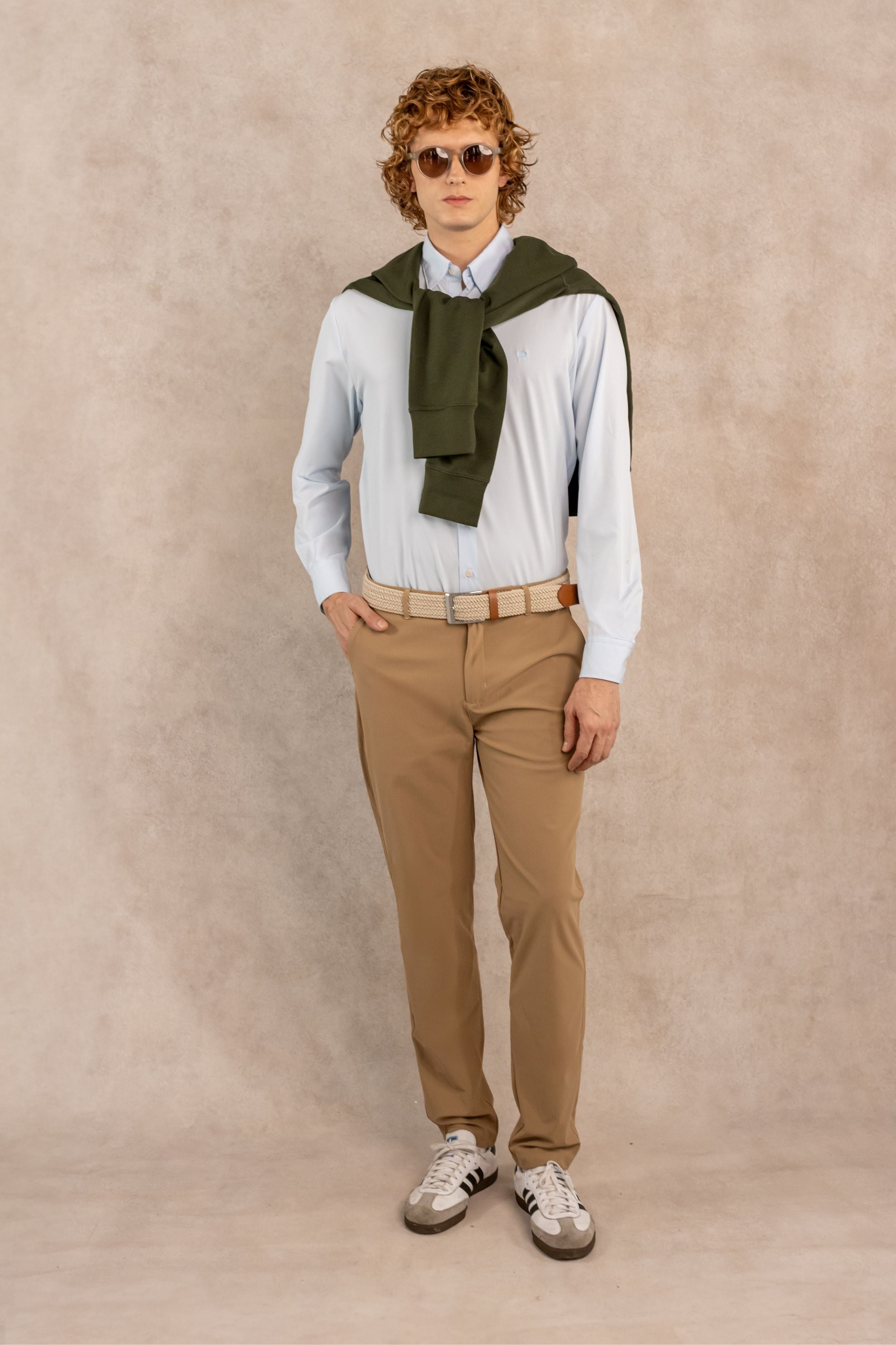 Pantalón Performance Antimanchas Camel