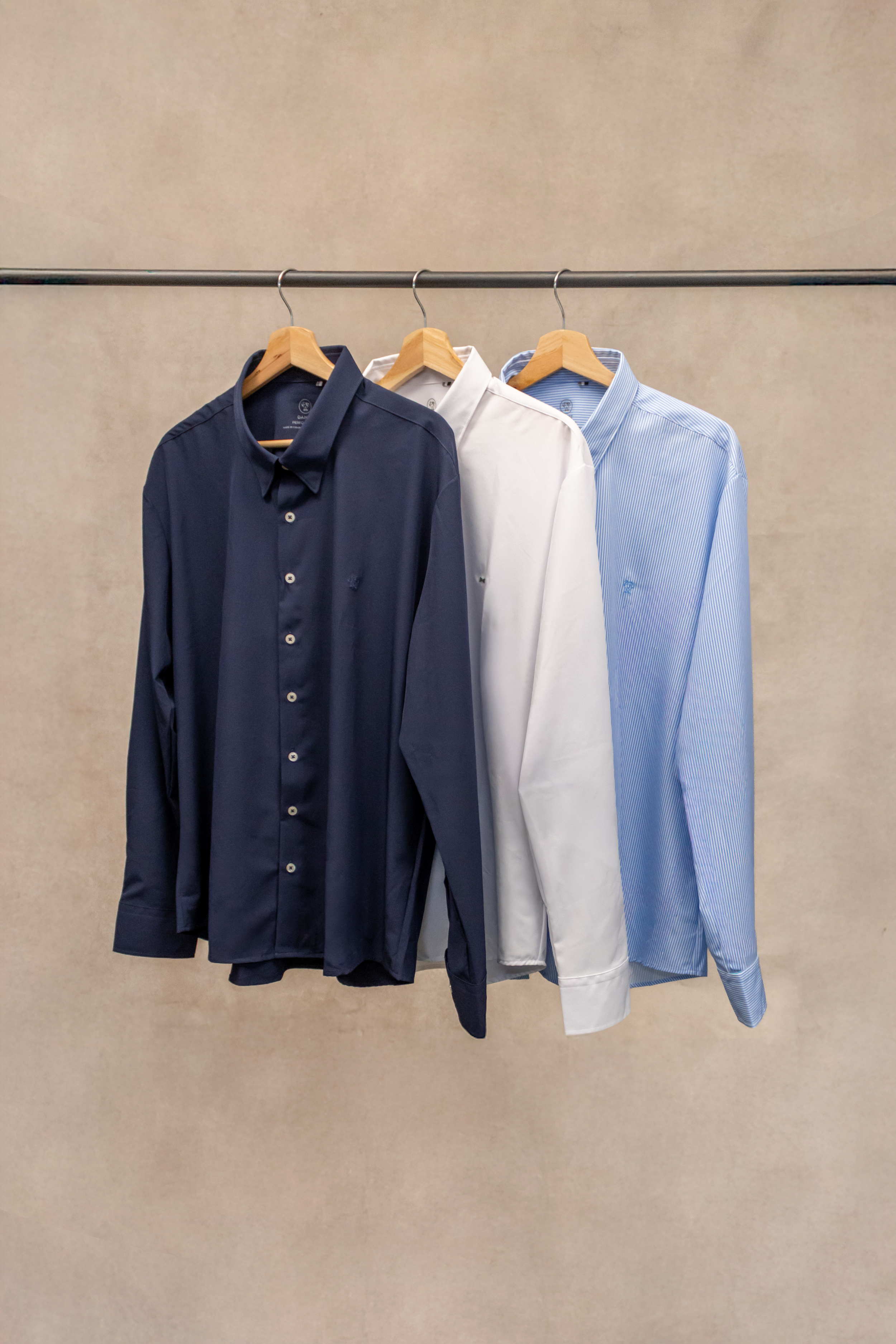 Bundle 3 Camisas Antiarrugas