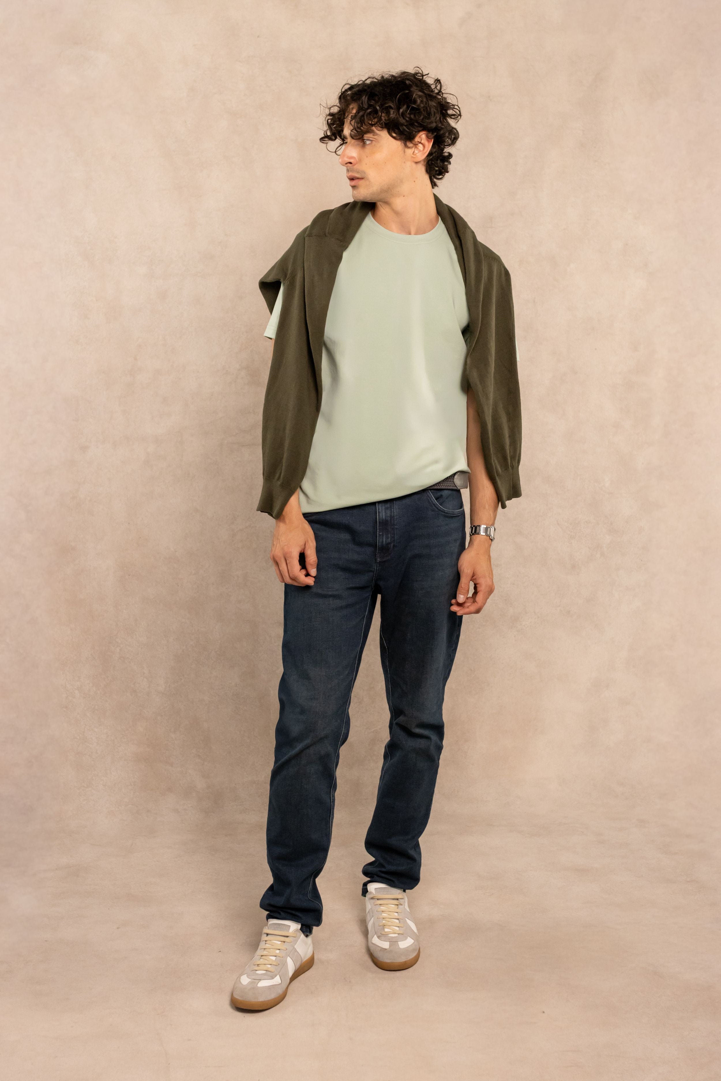 T-shirt Antimanchas Green Mist