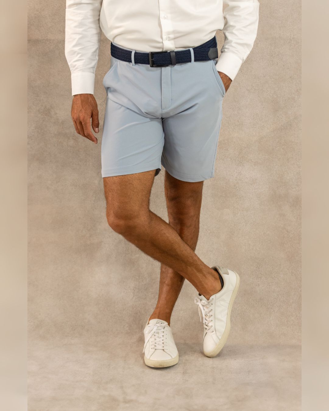 Bermuda Performance Antimanchas Baby Blue