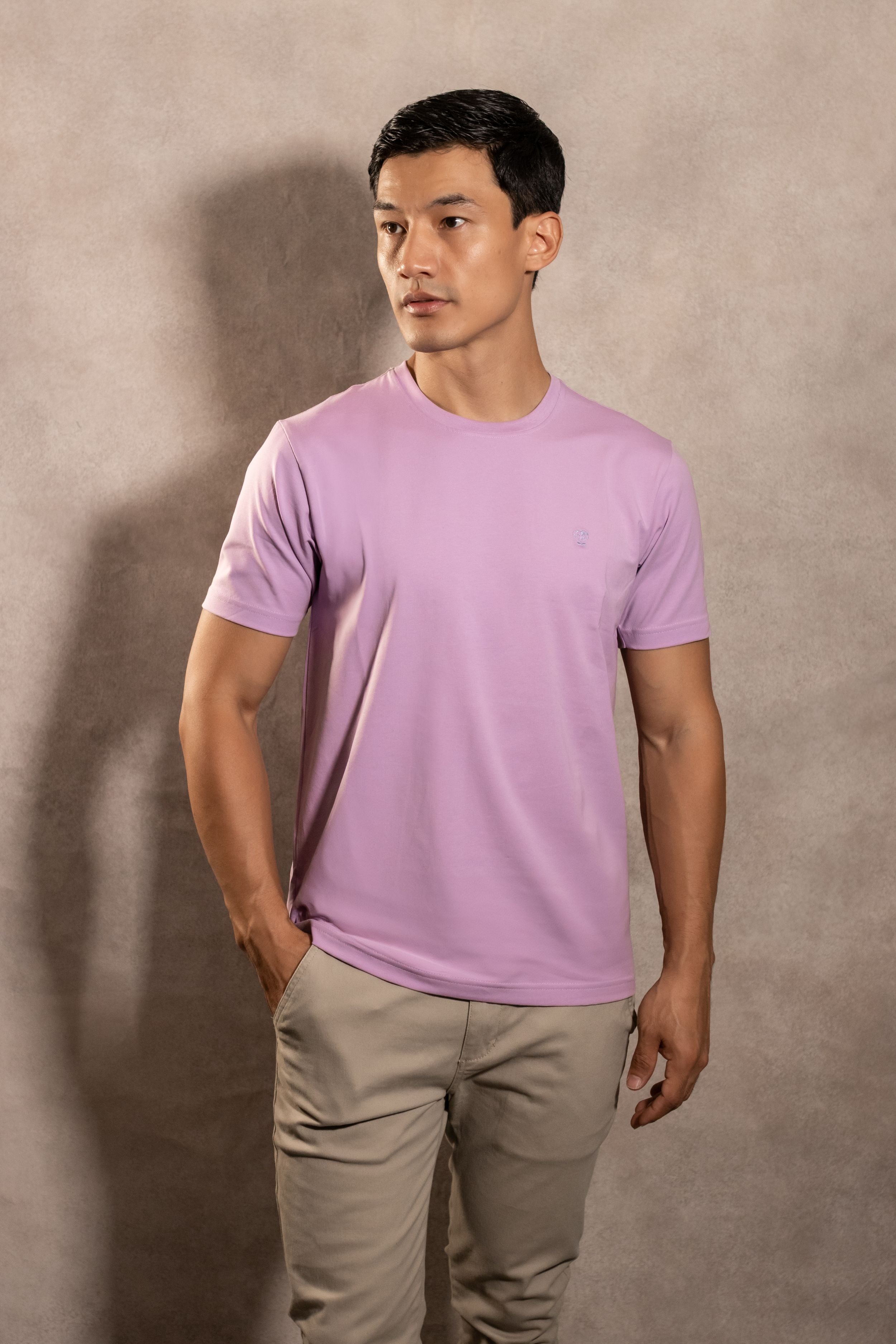 T-Shirt Antimanchas Lila - Talla Regular