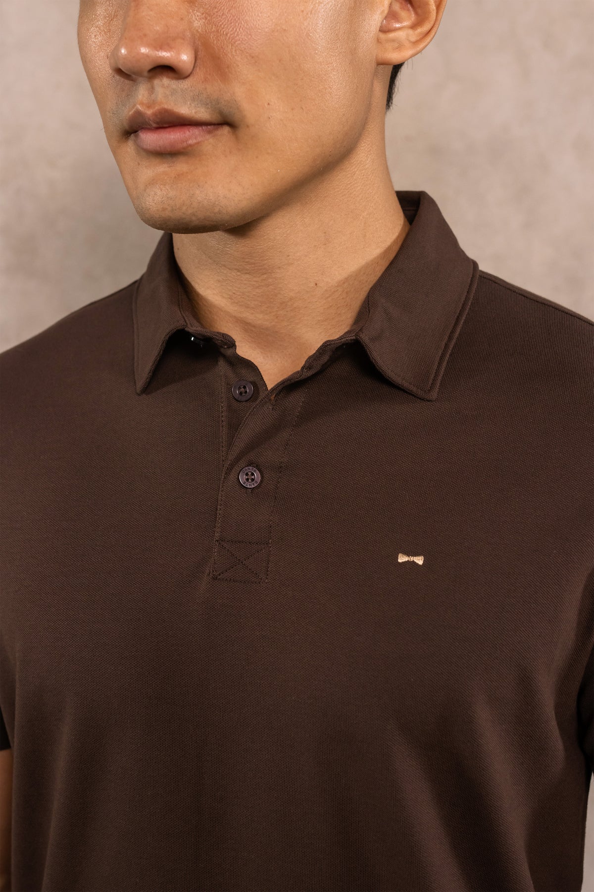 Polo Antimanchas Café