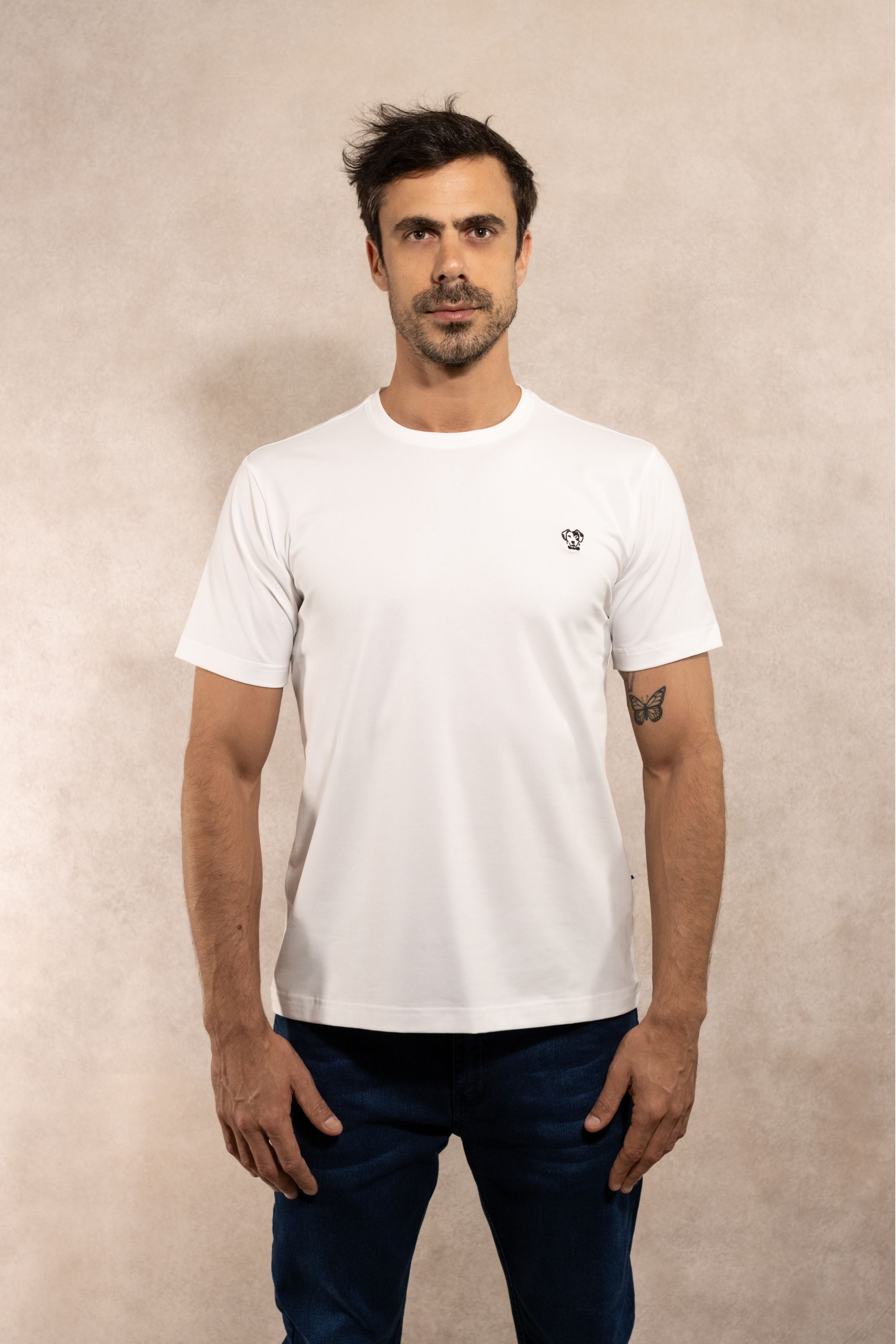 T-Shirt Antimanchas Blanca - Talla Regular