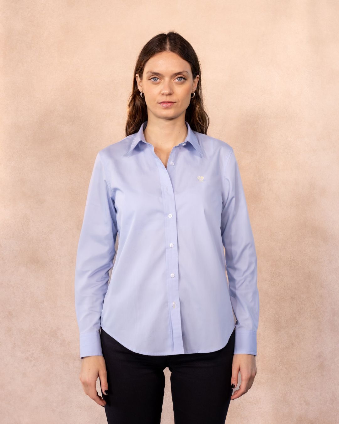 Camisa Antimanchas de Mujer Light Blue