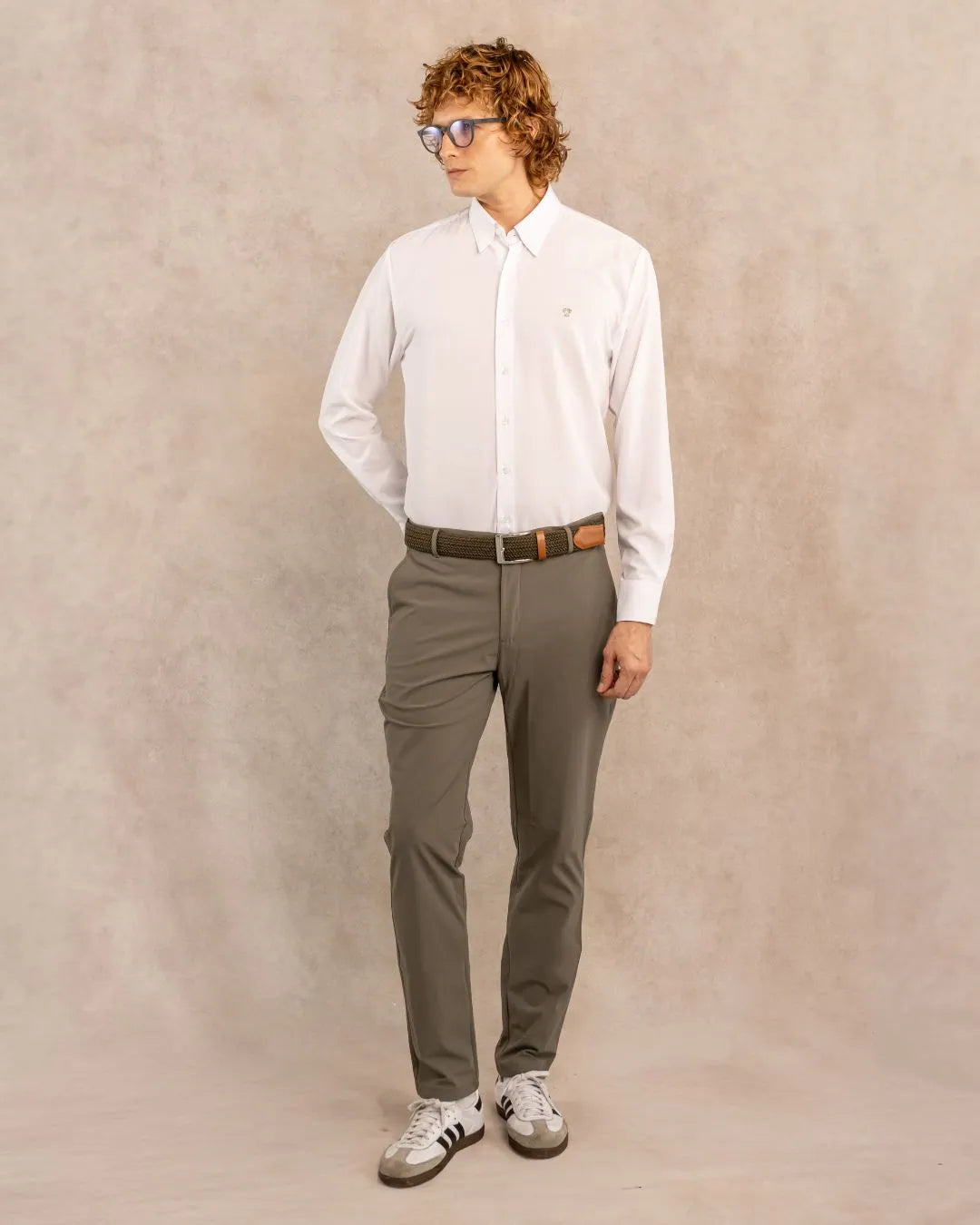 Camisa Performance Antiarrugas Blanco