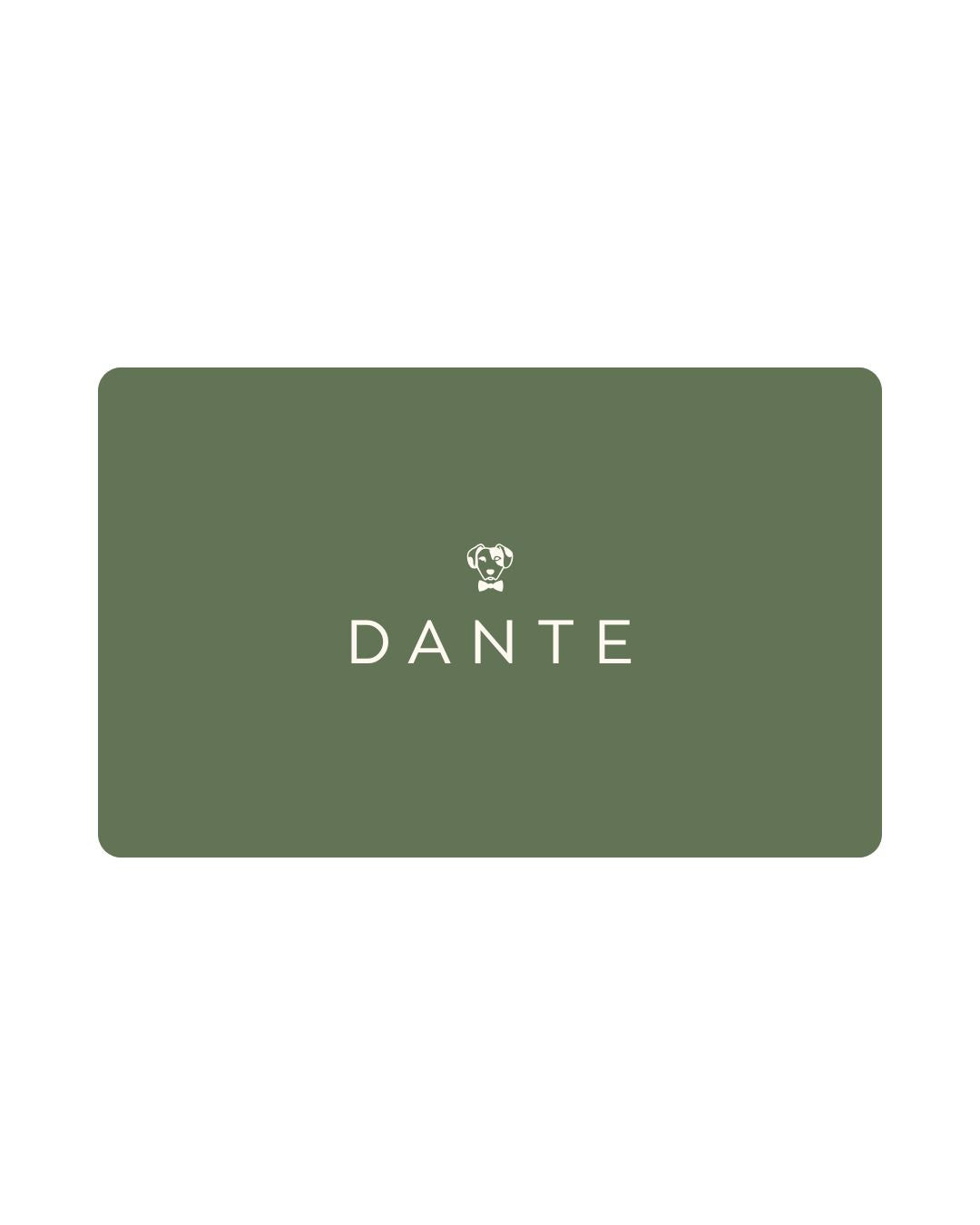 Tarjeta de Regalo DANTE