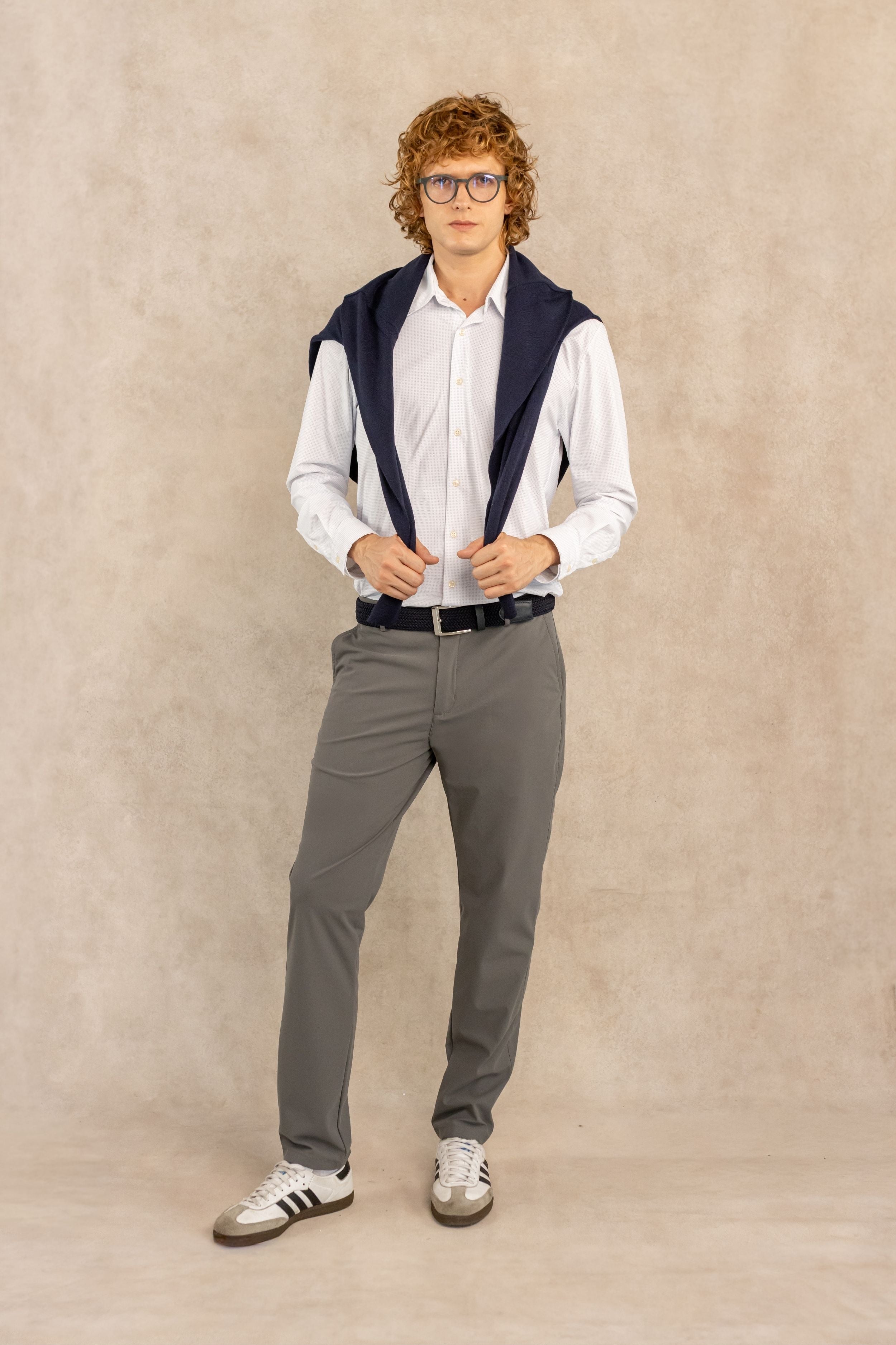 Pantalón Performance Antimanchas Gris Oscuro