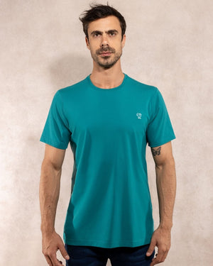 T-Shirt Antimanchas Verde Esmeralda - Talla Regular