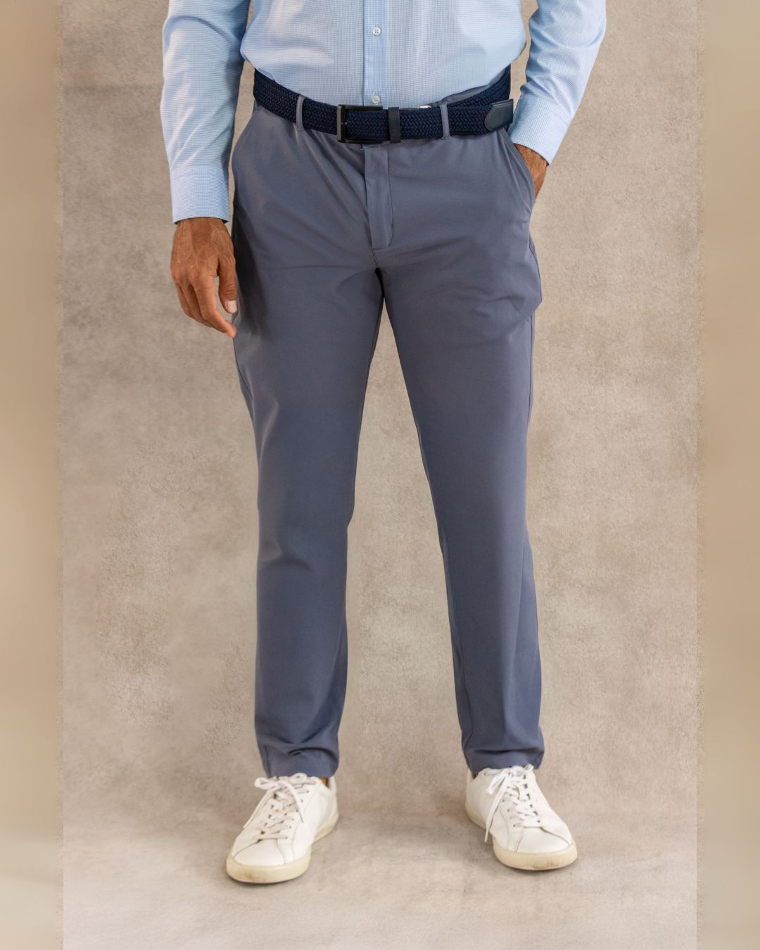 Pantalón Performance Antimanchas Azul Indico