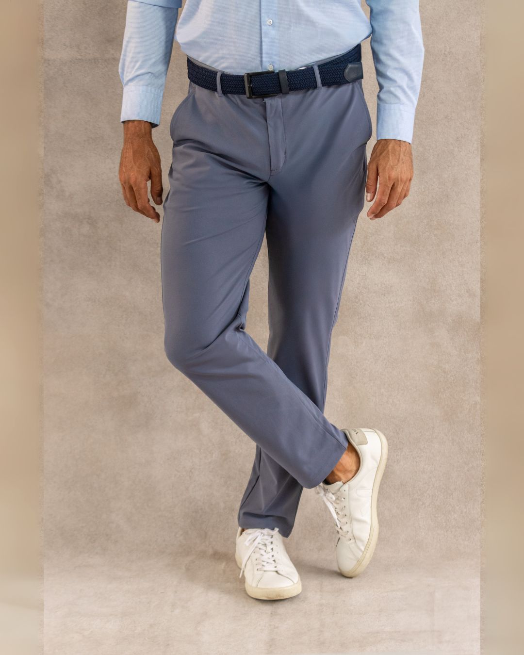 Pantalón Performance Antimanchas Azul Indico