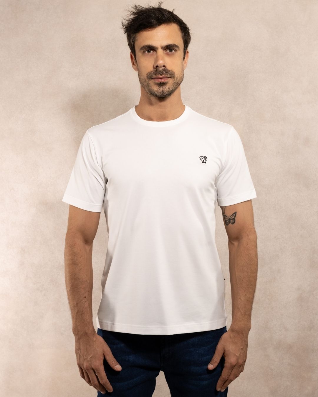 T-Shirt Antimanchas Blanca - Talla Regular