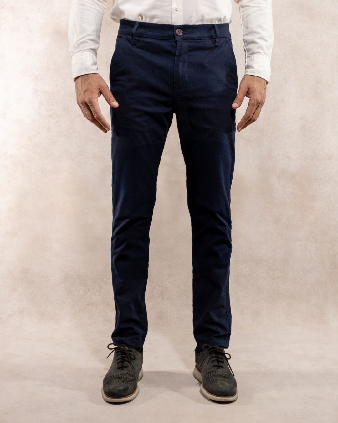 Pantalón Elástico Azul Navy