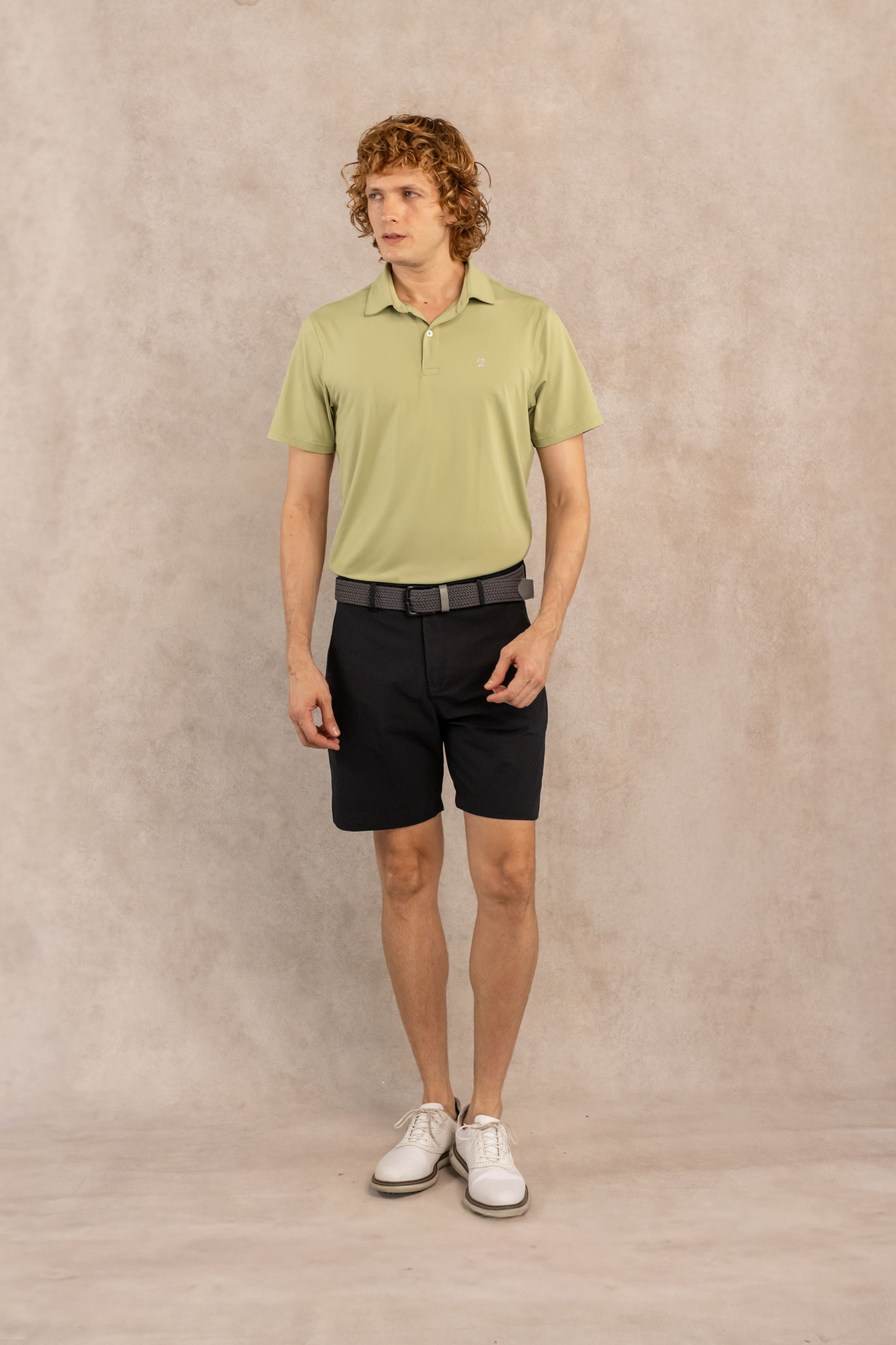 Polo Performance Antiarrugas Warm Olive