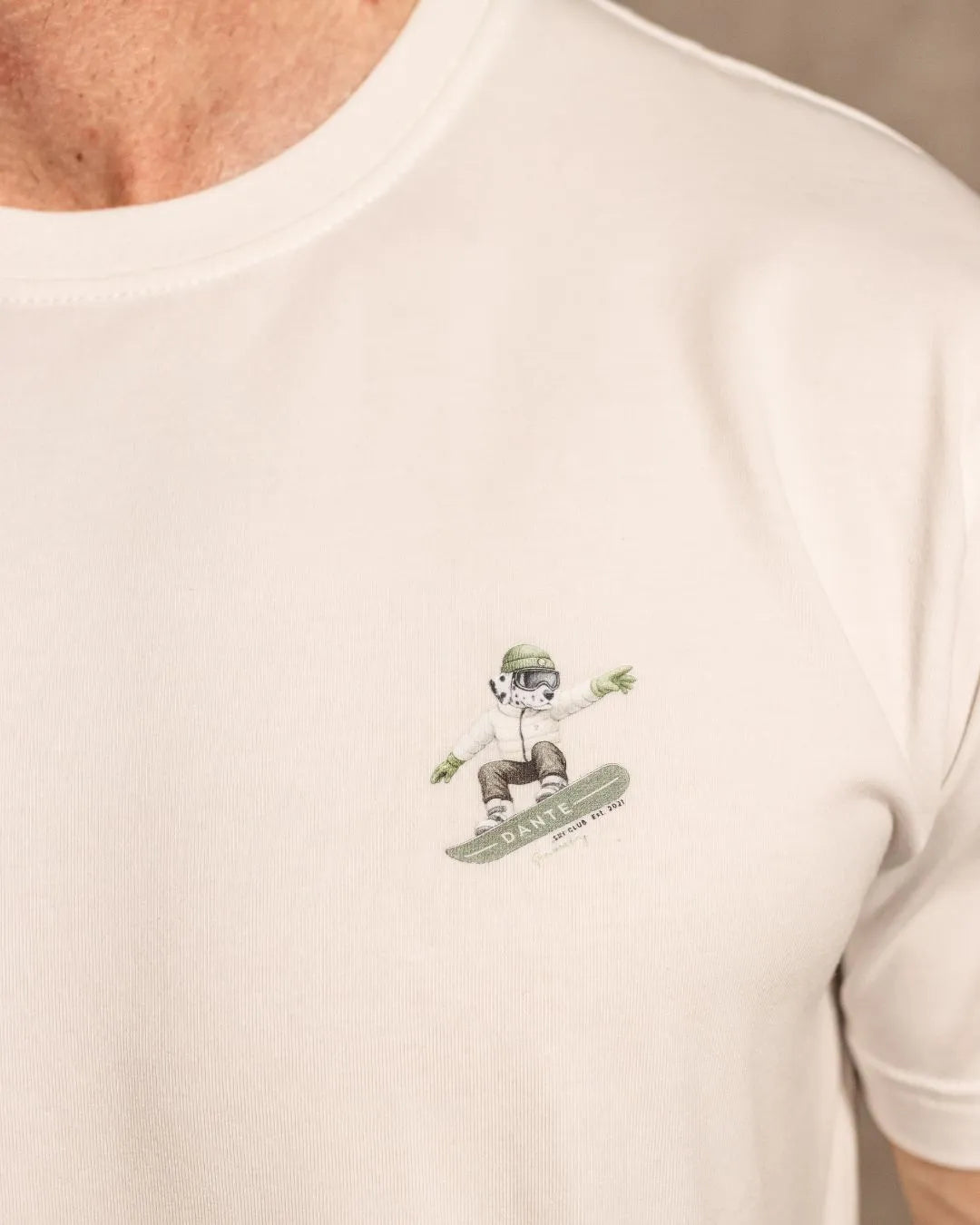 Camiseta Antimanchas Snowboard