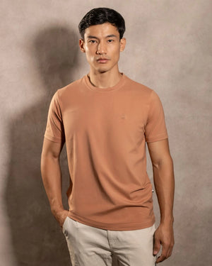 T-Shirt Antimanchas Mocca - Talla Regular