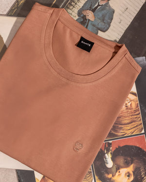 Camiseta antimanchas Mocca hombre marca DANTE tallaje regular fit foto producto
