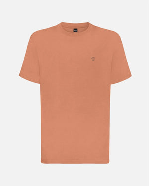 Camiseta antimanchas mocca para hombre marca DANTE tallaje regular fit foto mockup