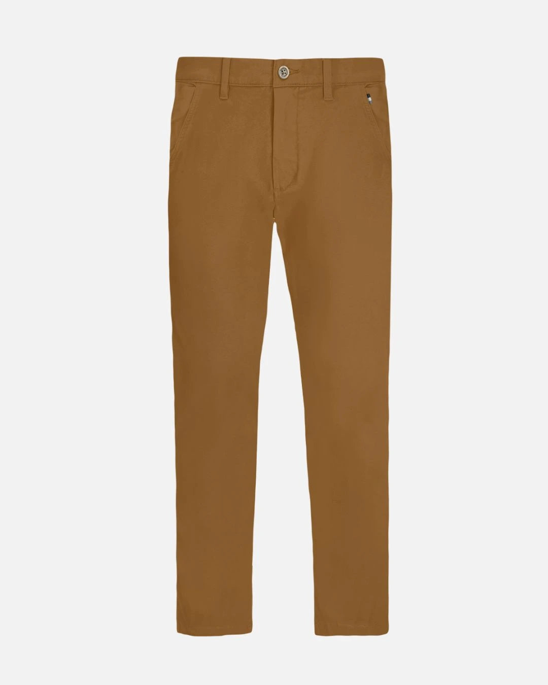 Pantalón Elástico Camel para hombre marca DANTE tallaje regular fit foto mockup